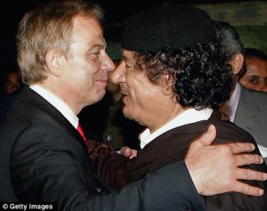 Blair in Libya