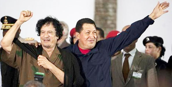 Chavez and Gaddafi