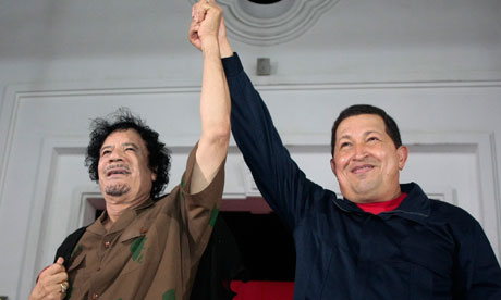 Gaddafi Chavez