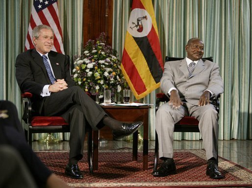 Museveni and US