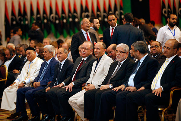 Members of Libya's General National Council (Photo: Ismail Zitouny/Reuters)