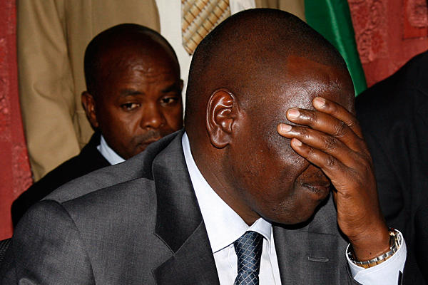 William Ruto during a press conference in December 2010 (Photo: Reuters)