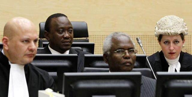 Uhuru Kenyatta during hearings at the ICC (Photo: ICC)