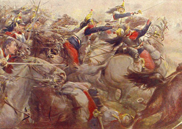 The battle of Mars-la-Tour during the Franco Prussian War. "It was a veritable death ride."