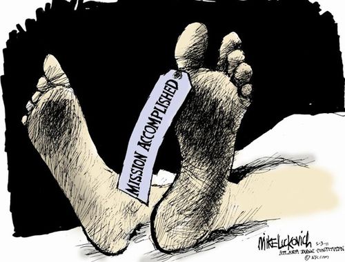 (Cartoon: Mike Lukovich)