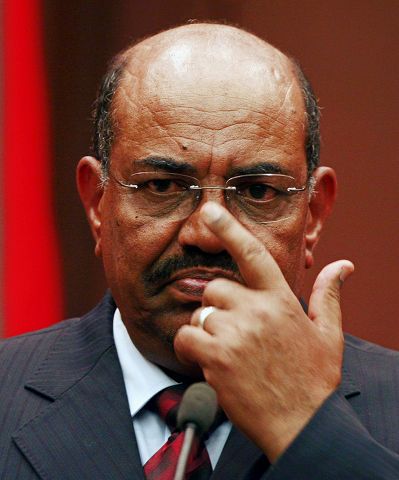 Omar al-Bashir - thumbing his nose at the US and the UN?