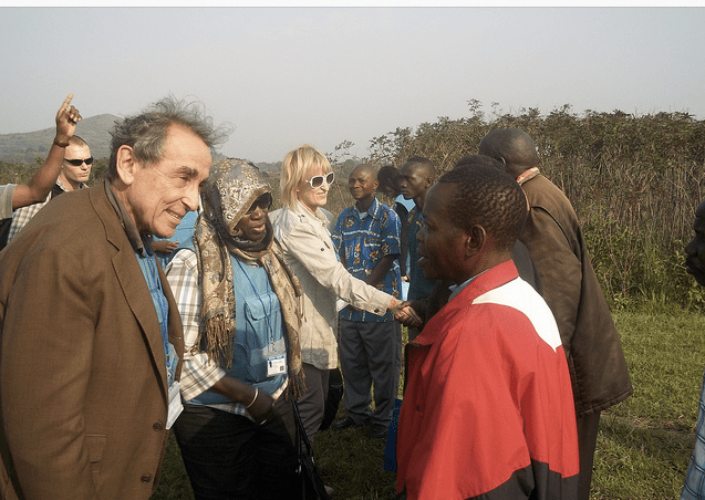 ICC Judges in the Katanga case visiting the DRC (Photo: ICC)