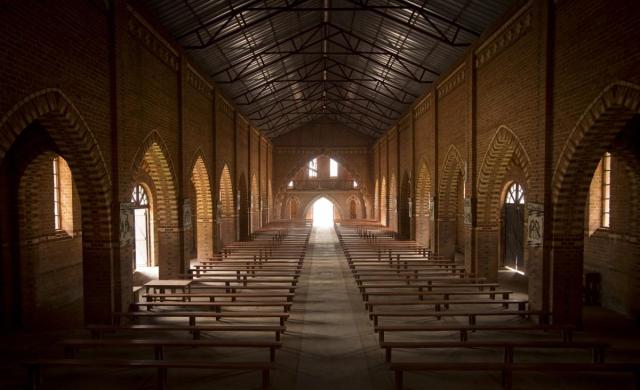 This church, in the village of Nyarubuye, now serves as a memorial (Photo: Ben Curtis / AP)