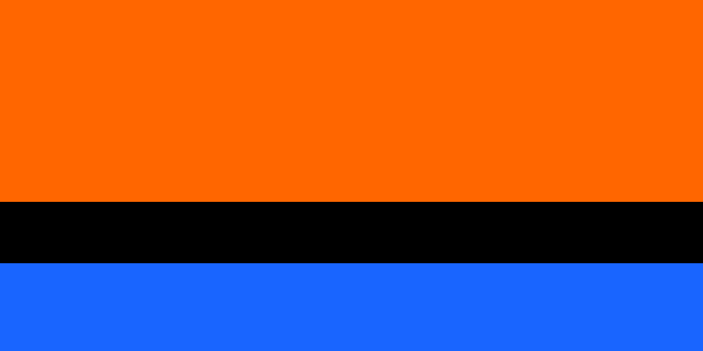 The flag of the Chagos Islands