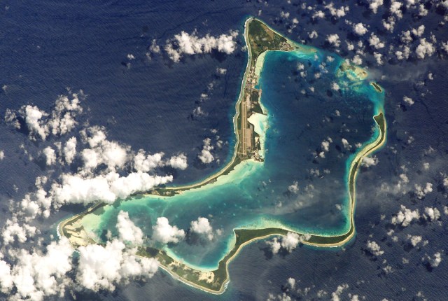 Diego Garcia and the Chagos Islands (Photo: NASA)