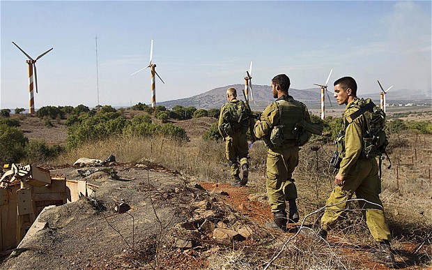 Israeli soldiers in the Golan Heights (Photo: CNN, Pablo Tosco/AFP/Getty Images)