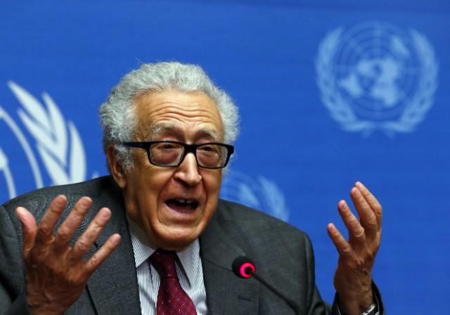Lakhdar Brahimi recently resigned from his post as U.N.-Arab League envoy for Syria (Photo: Balibouse / Reuters)