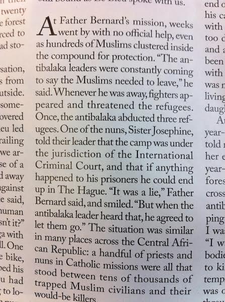 ICC in the New Yorker