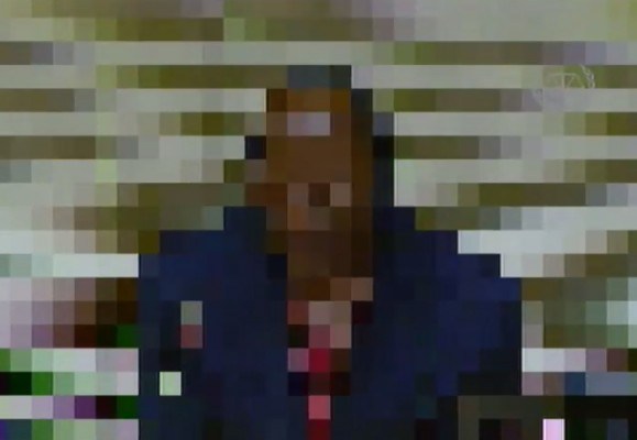 A witness testifying before the ICC. (Photo: Reporting Kenya)