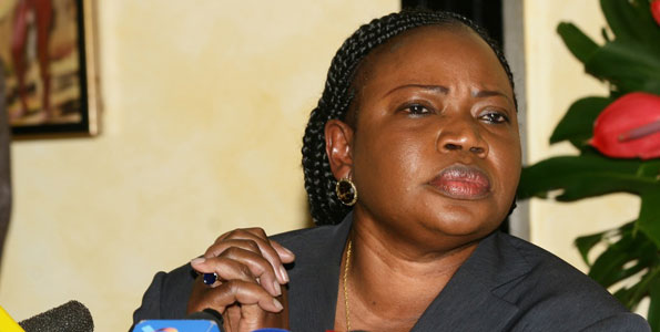 ICC Chief Prosecutor Fatou Bensouda at a media availability (Photo: Nation File)