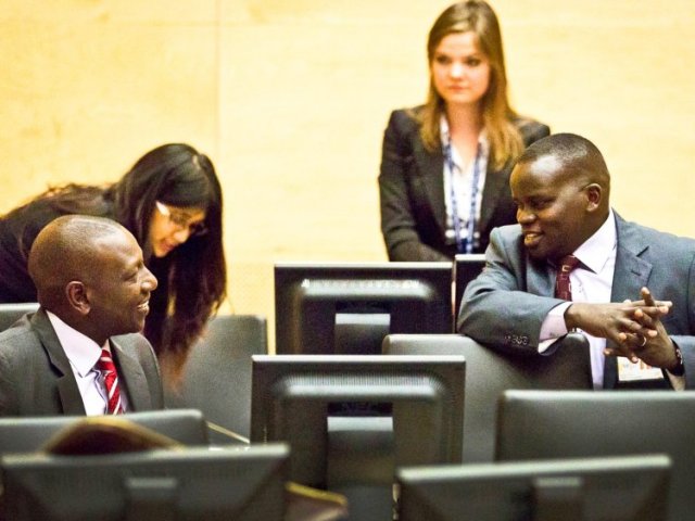 William Ruto and Joshua Arap Sang (Photo: ICC)