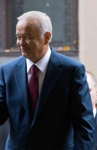 President Islam Karimov of Uzbekistan. By Ernests Dinka, Saeimas Kanceleja [CC BY-SA 2.0 (http://creativecommons.org/licenses/by-sa/2.0)], via Wikimedia Commons
