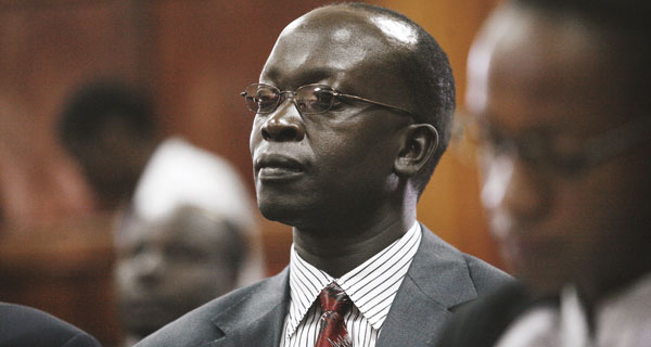 Walter Barasa is among those charged by the ICC with interfering with witnesses in the case against Uhuru Kenyatta (Photo: Standard Media)